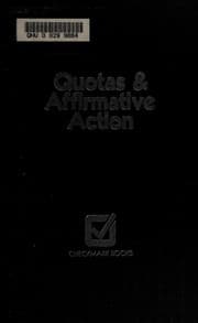Tapa de Quotas & affirmative action