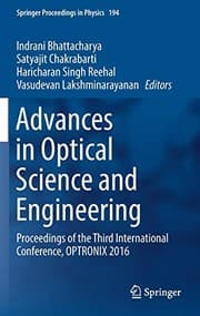 Tapa de Advances in Optical Science and Engineering