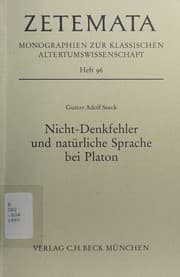 Tapa de Nicht-Denkfehler und natürliche Sprache bei Platon