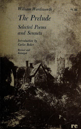 Tapa de William Wordsworth's The prelude
