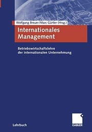 Tapa de Internationales Management
