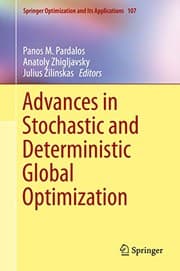 Tapa de Advances in Stochastic and Deterministic Global Optimization