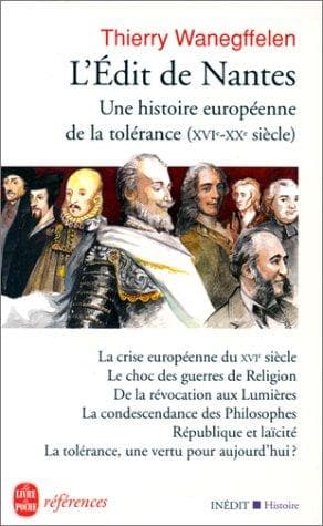 Tapa de L'édit de Nantes