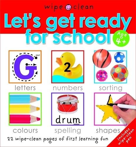 Tapa de Let's Get Ready for School
