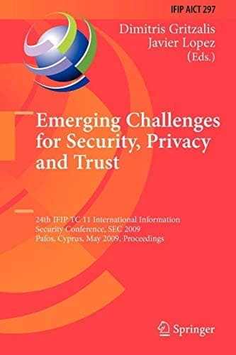 Tapa de Emerging Challenges for Security, Privacy and Trust