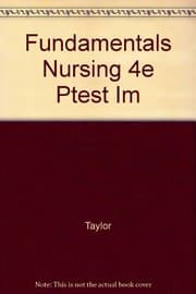 Tapa de Fundamentals Nursing 4e Ptest Im
