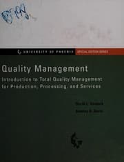 Tapa de Quality management