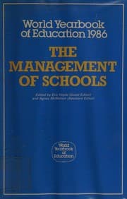 Tapa de World yearbook of education