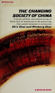 Tapa de The changing society of China