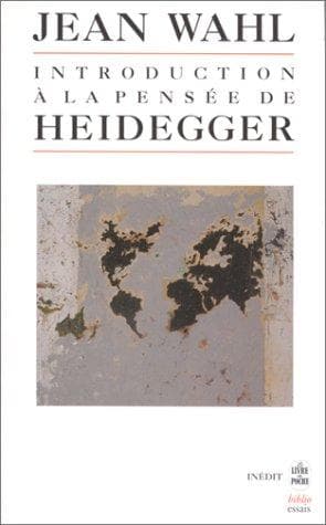 Tapa de Introduction à la pensée de Heidegger