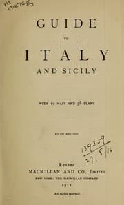 Tapa de Guide to Italy and Sicily