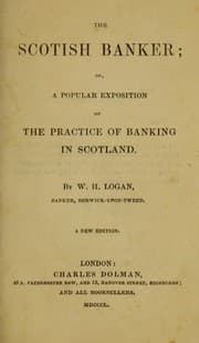 Tapa de The Scottish banker
