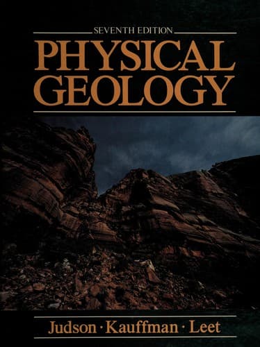 Tapa de Physical geology