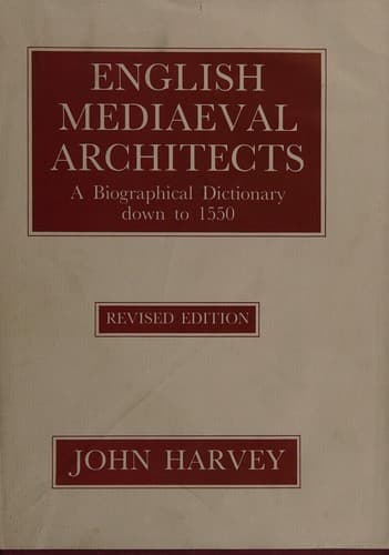 Tapa de English Mediaeval Architects