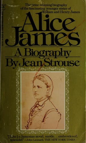 Tapa de Alice James