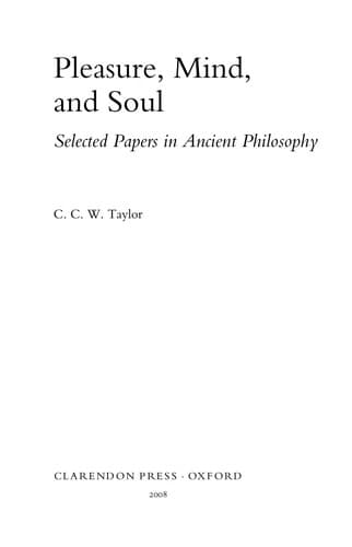 Tapa de Pleasure, mind, and soul