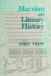 Tapa de Marxism and literary history