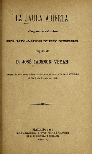 Tapa de La jaula abierta