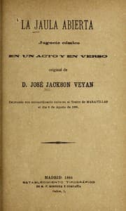 Tapa de La jaula abierta
