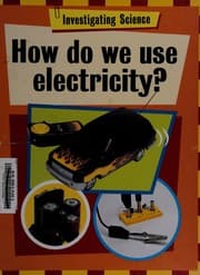 Tapa de How do we use electricity?