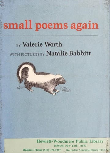 Tapa de Small poems again