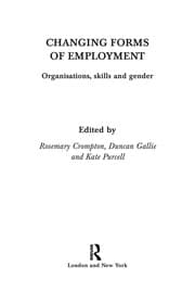 Tapa de Changing forms of employment