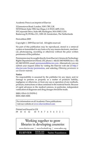 Tapa de Advances in parasitology