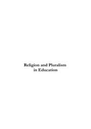 Tapa de Religion and pluralism in education