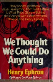 Tapa de We thought we could do anything