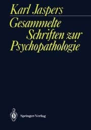 Tapa de Gesammelte Schriften zur Psychopathologie