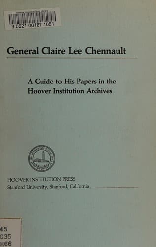 Tapa de General Claire Lee Chennault