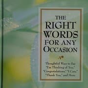 Tapa de The right words for any occasion