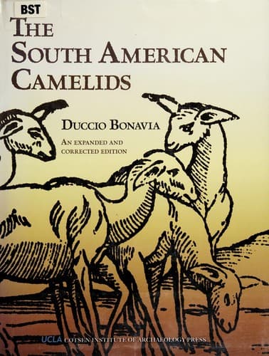 Tapa de South American Camelids (Monograph)