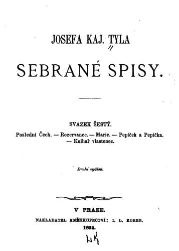 Tapa de Sebrané spisy