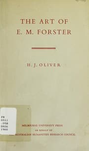 Tapa de The art of E.M. Forster