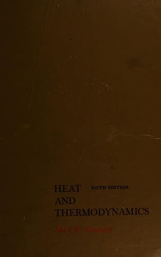 Tapa de Heat and thermodynamics