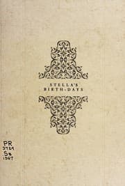 Tapa de Stella's birth-days: poems