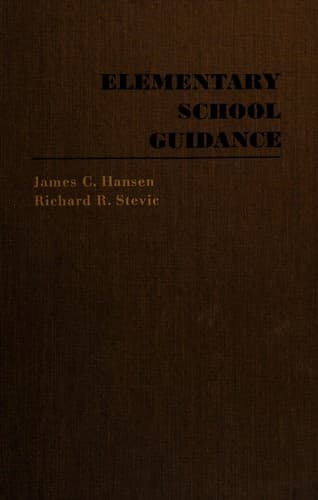 Tapa de Elementary school guidance