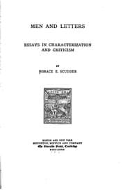 Tapa de Men and Letters: Essays in Characterization and Criticism
