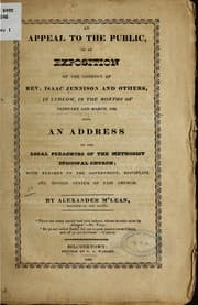 Tapa de An appeal to the public, or, An exposition of the conduct of Rev. Isaac Jennison and others, in Ludlow, in the months of February and March, 1828