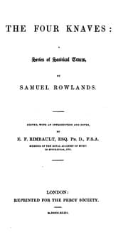 Tapa de The four knaves