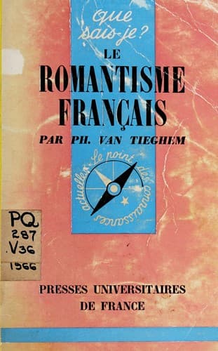 Tapa de Le Romantisme francais