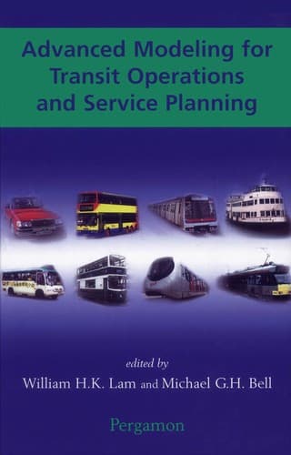 Tapa de Advanced modelling for transit operations and service planning