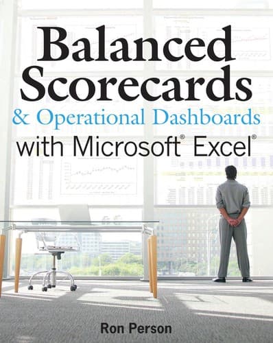 Tapa de Balanced scorecards and operational dashboards with Microsoft Excel