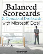 Tapa de Balanced scorecards and operational dashboards with Microsoft Excel