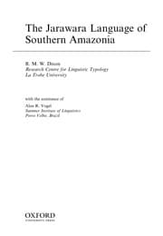 Tapa de JARAWARA LANGUAGE OF SOUTHERN AMAZONIA