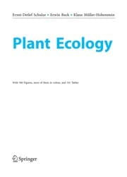 Tapa de Plant ecology