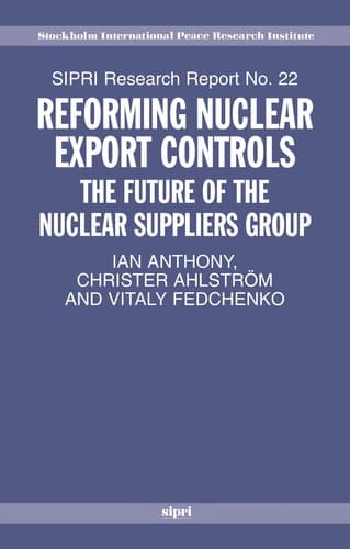 Tapa de Reforming nuclear export controls