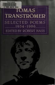 Tapa de Tomas Tranströmer
