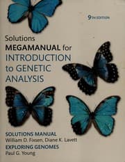 Tapa de Introduction to Genetic Analysis Solutions MegaManual
